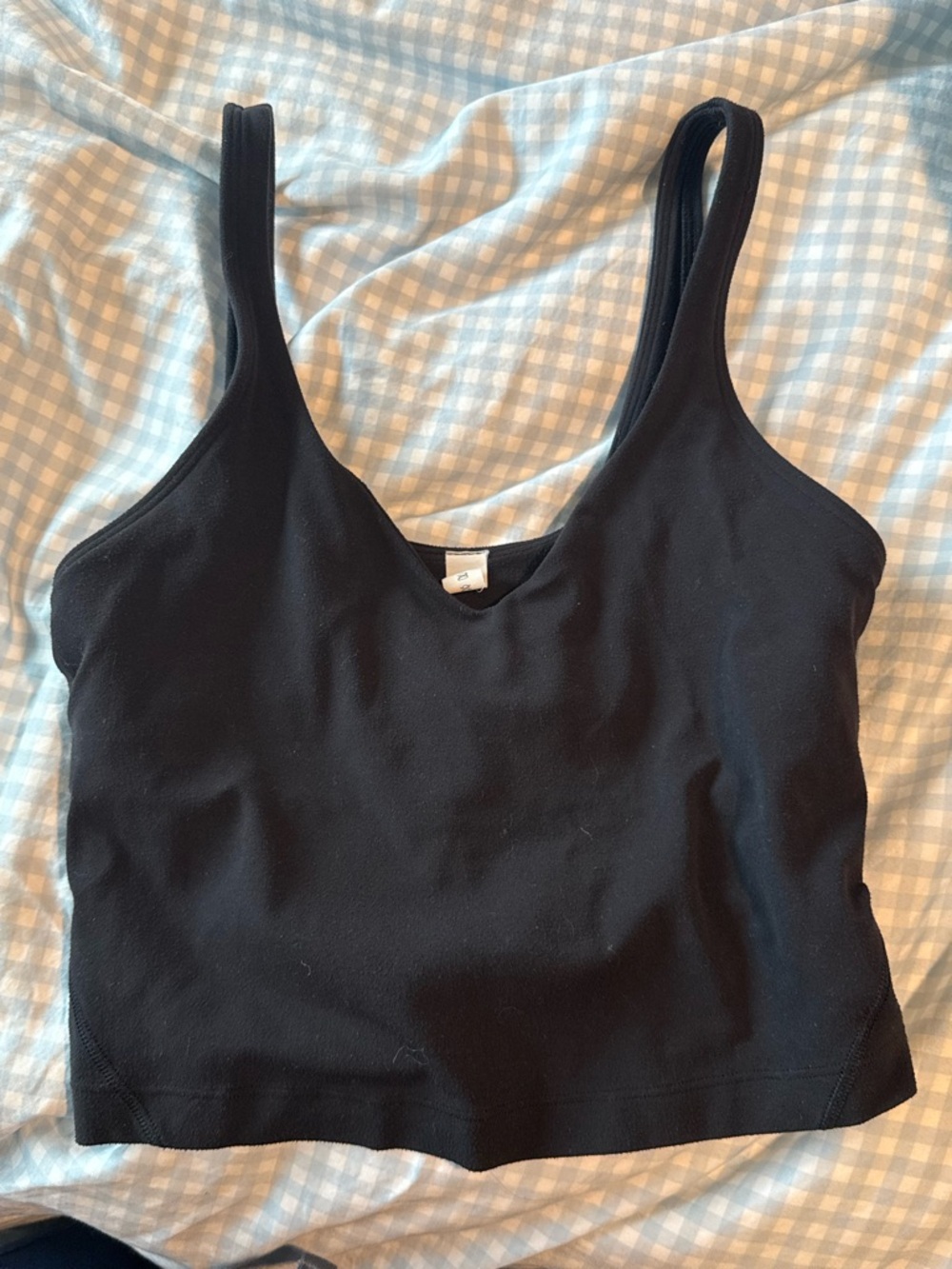 lululemon athletica Black Tank Top